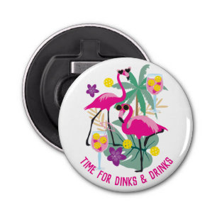 Décapsuleur Avec texte Summer Pickleball 🤩 Fête Tropicale  