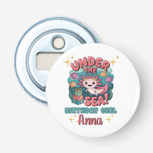 Décapsuleur Axolotl Sous la mer Anniversaire Girl Cute Océan