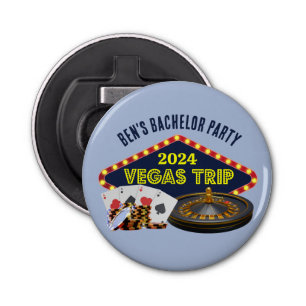 Décapsuleur Bachelor Party sur mesure Las Vegas Trip Casino