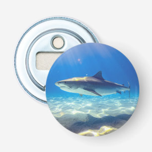 Décapsuleur Baignade de requins Eau bleu de l'océan