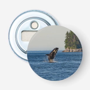 Décapsuleur Baleine tueuse qui atteint l'océan