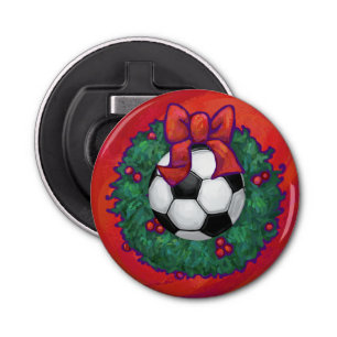 Décapsuleur Balle de football Noël