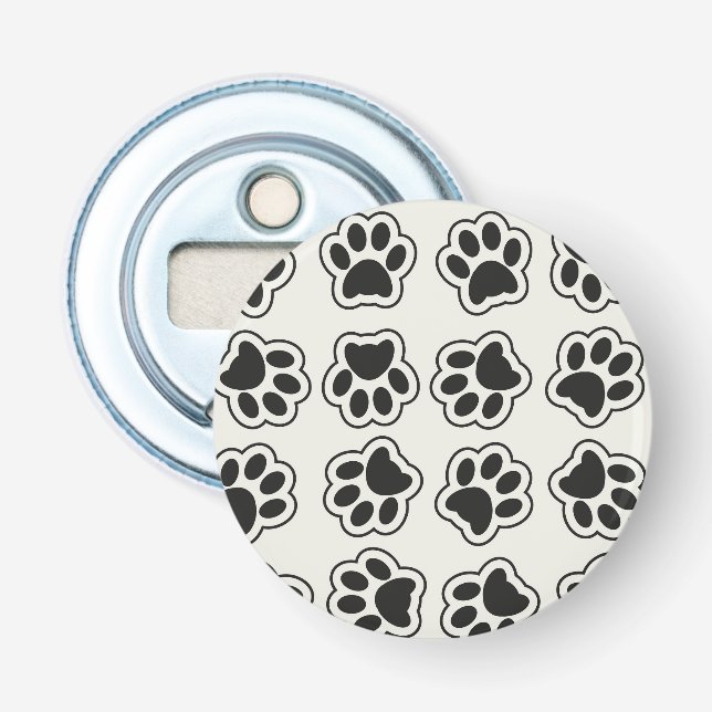 Décapsuleur Balles noires, Paws de chien, Paws de chat, Plan (Devant)