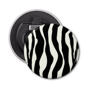 Décapsuleur Bandes zébrées - Noir et Blanc