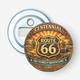 Décapsuleur Barware Rétro du Centenaire de la Route 66
