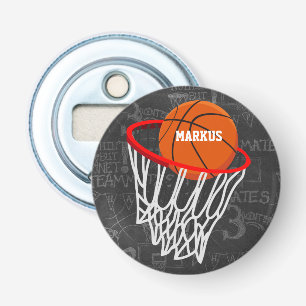 Décapsuleur Basket-ball personnalisé et cercle de tableau