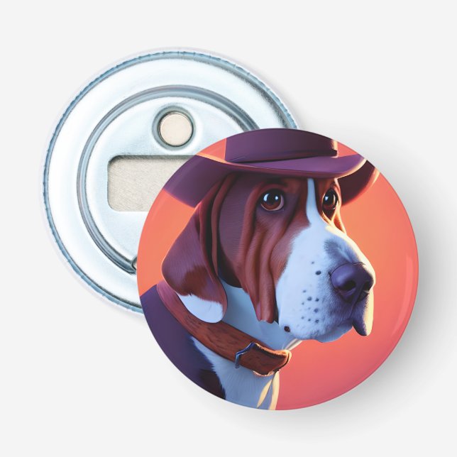 Décapsuleur Basset Hound (Devant)
