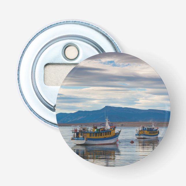 Décapsuleur Bateaux de tourisme sur la baie de Seno Ultima Esp (Devant)