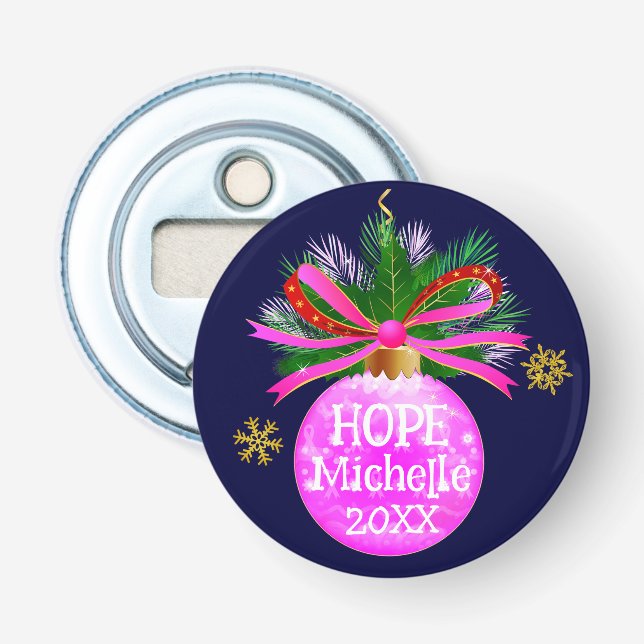 Décapsuleur Baube rose (Devant)