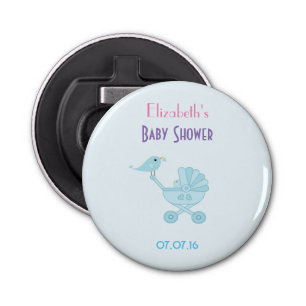 Décapsuleur Bébé et maman Bluebirds baby shower Favoriser