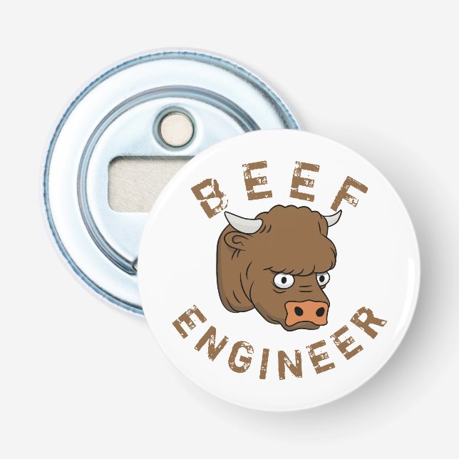 Décapsuleur Beef engineer (Devant)
