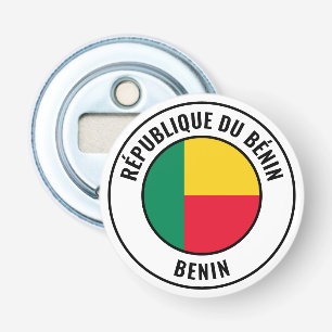 Décapsuleur Bénin Drapeau Gorgeous Patriotic Bottle Ouvrir