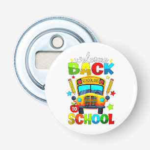 Décapsuleur Bienvenue à bord du bus scolaire 1er jour d'école