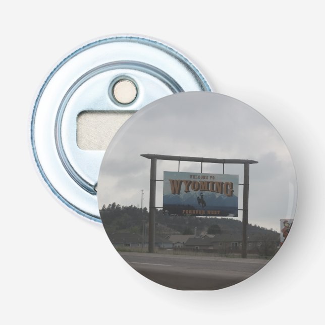 Décapsuleur Bienvenue à Wyoming Bottle Opener (Devant)