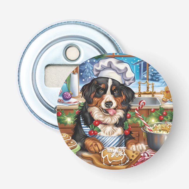 Décapsuleur Biscuits de vacances de montagne d'Entlebucher : F (Devant)