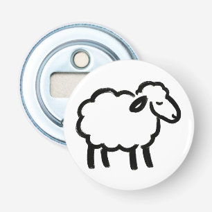 Décapsuleur Black Line Sheep - Cosy Animal Enk Design on