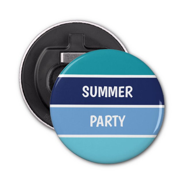 Décapsuleur Bleu horizontal trié (Devant)