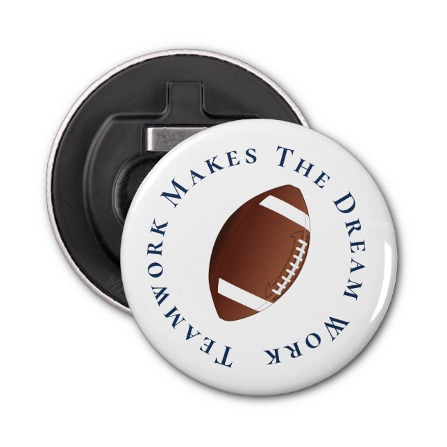 Décapsuleur Bleu sur le travail d'équipe blanc fait le travail (Devant)