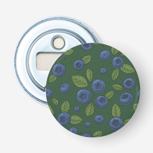 Décapsuleur Bleus sur vert foncé (Devant)