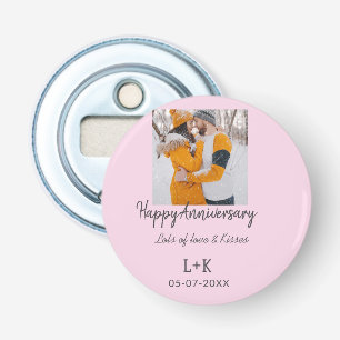 Décapsuleur Boho moderne heureux anniversaire ajouter nom date