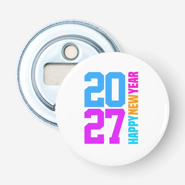 Décapsuleur Bonne année 2027 (Devant)