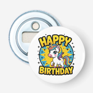 Décapsuleur Bonne licorne d'anniversaire