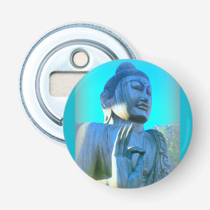 Décapsuleur bouddha bleu
