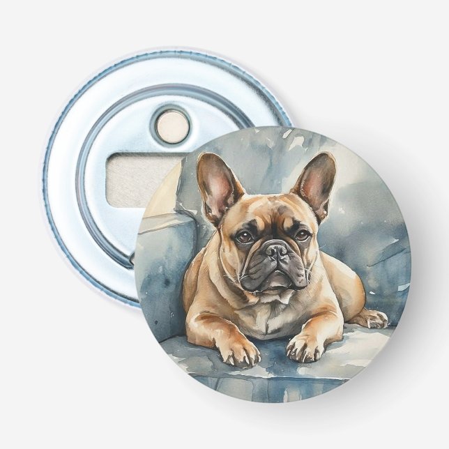 Décapsuleur Bouledogue français (Devant)