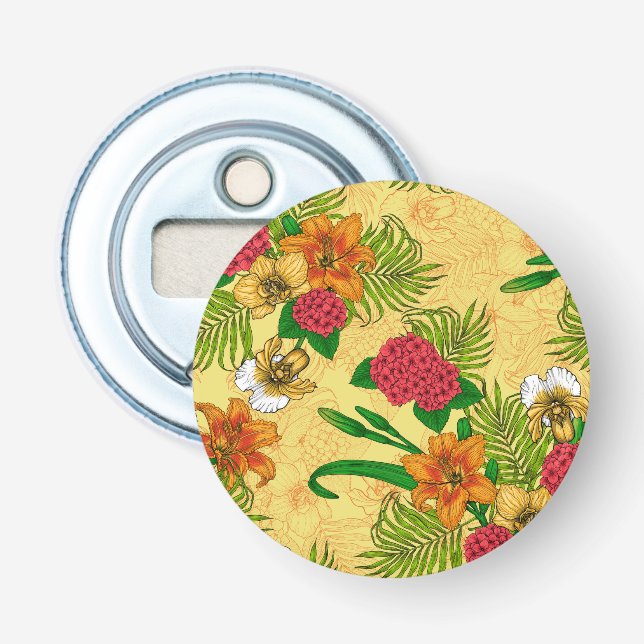 Décapsuleur Bouquet tropical (Devant)