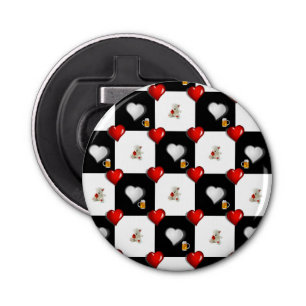 Décapsuleur Bouteille de bouton Ouverture de la bière Ours en