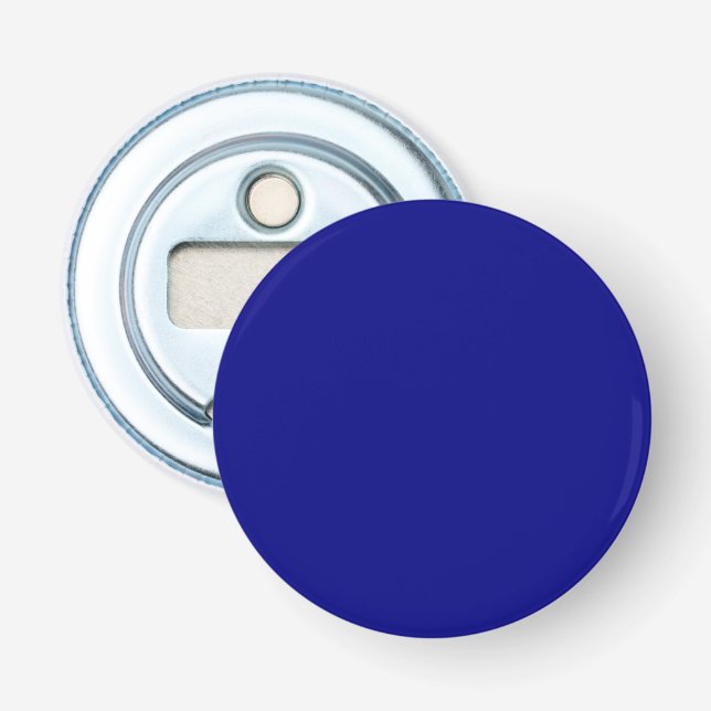 Décapsuleur Bouton Bleu Marine (Devant)