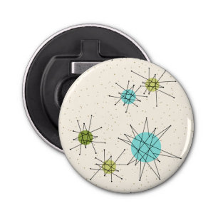 Décapsuleur Bouton étoile atomique Iconique Ouverture de boute