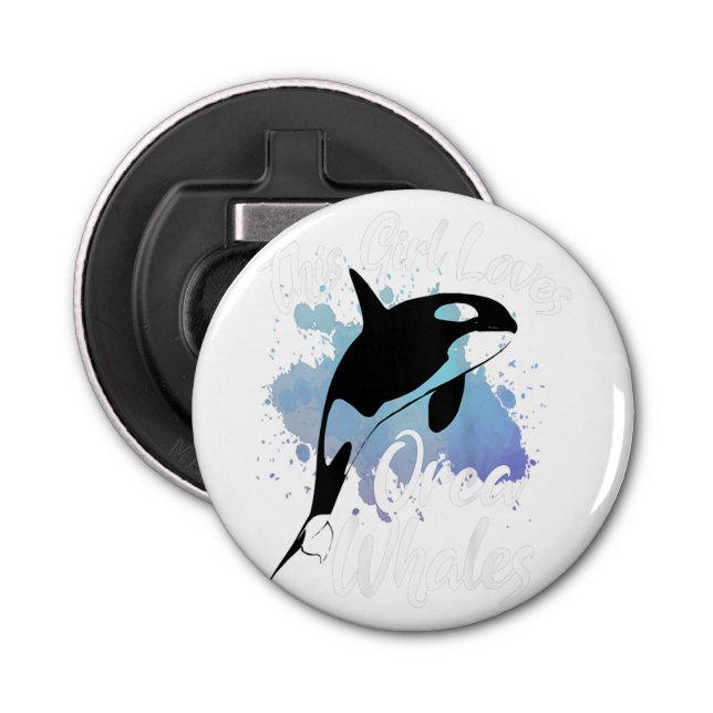 Décapsuleur Bouton Ouverture de bouteille avec aimant (Devant)