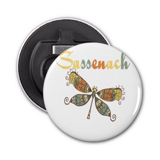 Décapsuleur Bouton Ouverture de bouteille avec aimant (Devant)