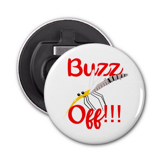 Décapsuleur Bouzz Off Badge Bottle Opener (Devant)