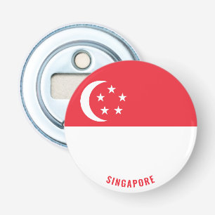 Décapsuleur Bravo à Singapour ! Splendide patriotique