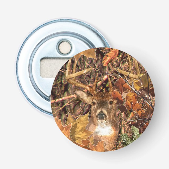 Décapsuleur Buck in Camouflage White Tail Deer (Devant)