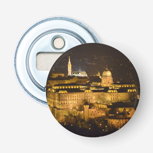 Décapsuleur Budapest, Le Palais Royal (Château de Buda) la nui (Devant)