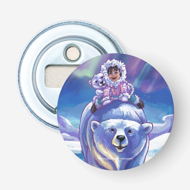 Décapsuleur Bus à ours polaire (Devant)