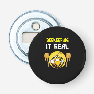 Décapsuleur Cadeau apiculteur L'abeille, ça reste réel