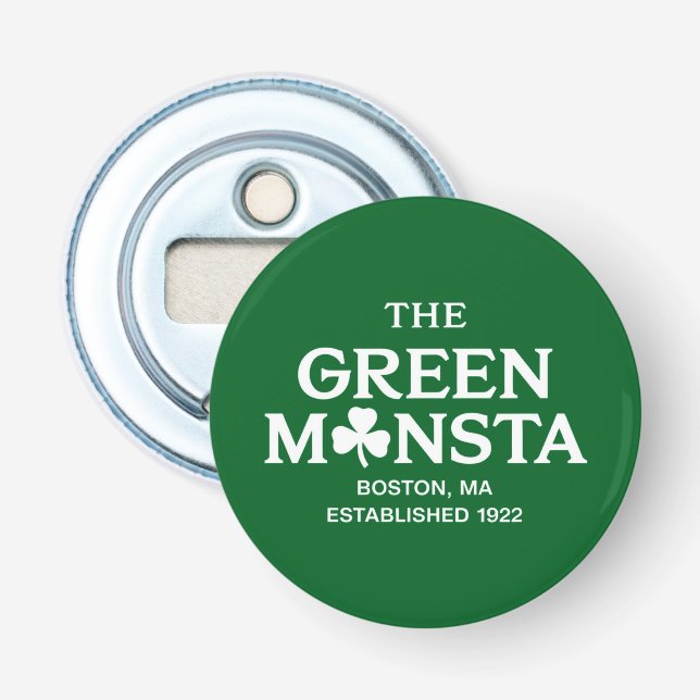 Décapsuleur Cadeau de baseball Green Monsta Boston Green Monst (Devant)