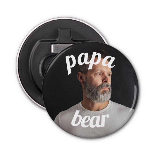 Décapsuleur Cadeau de fête des pères pour le meilleur papa ave (Devant)