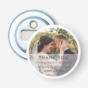 Décapsuleur Cadeau de remerciement photo de jour de mariage