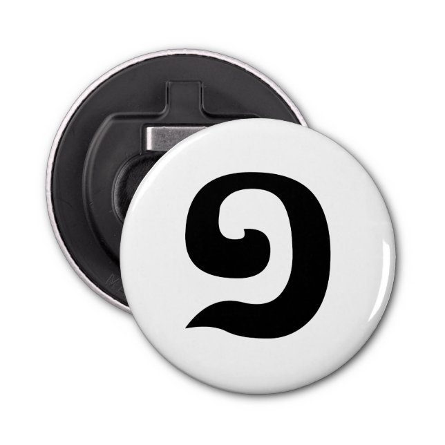 Décapsuleur Cambodian Number 1 / One / ១ (Muqj) Khmer (Devant)