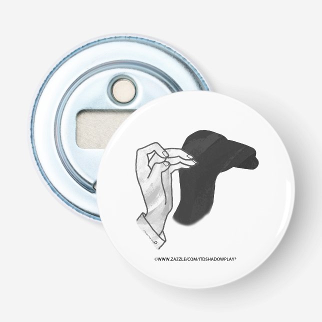 Décapsuleur Camion Silhouette à la main (Devant)