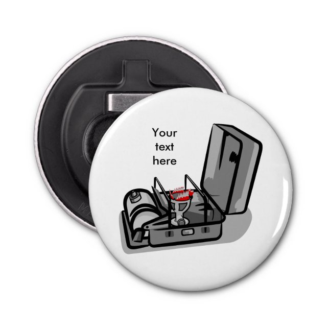 Décapsuleur Camp de pression vintage (Devant)