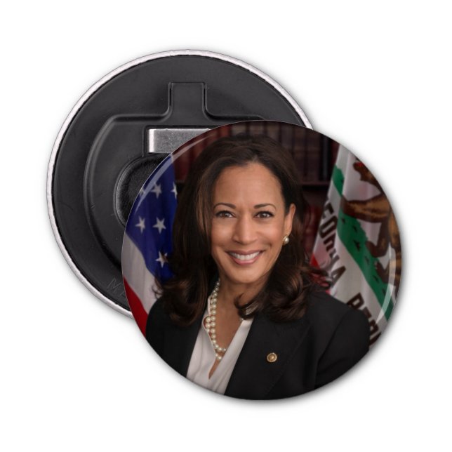 Décapsuleur Candidat Kamala Harris à la présidence US 2024 (Devant)