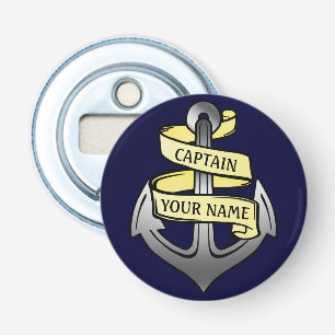 Décapsuleur Capitaine de bateau personnalisable votre Ancre