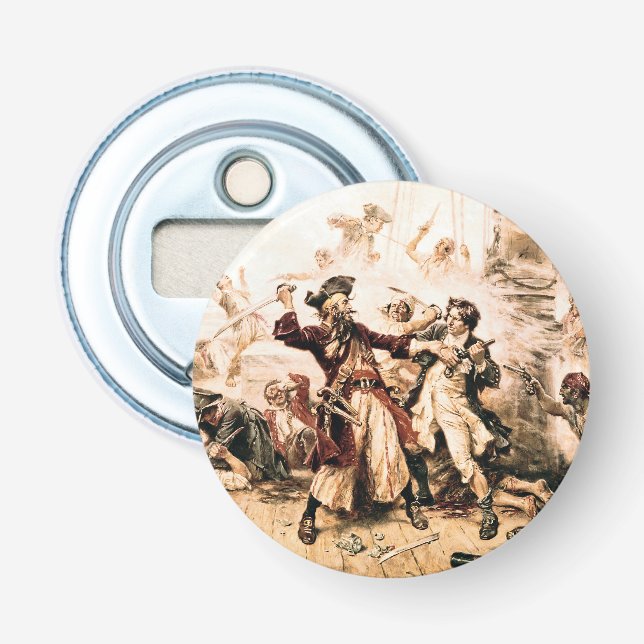 Décapsuleur Capture, Barbe noire pirate, Revenge de la reine A (Devant)