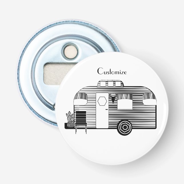 Décapsuleur Caravane Camper Traveller Thunder_Cove (Devant)